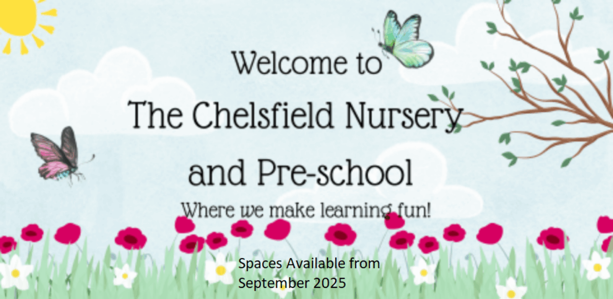 The Chelsfield Nursery and Pre-school rated by OFSTED "GOOD" March 2023